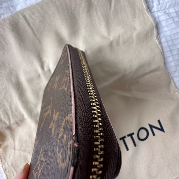 Louis Vuitton Monogram Blooming Flower Zippy Coin Purse Wallet Pink - Picture 5 of 14